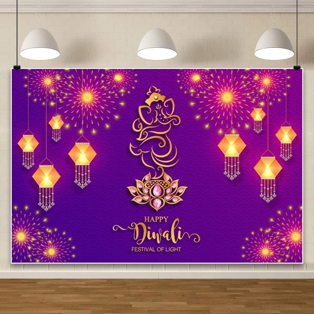Hanukkah Diklight Festival Scene Atmosphere Photo Material Photographic Background Cloth