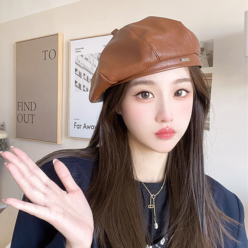 Beret British Vintage Painter Hat Look Small Artistic