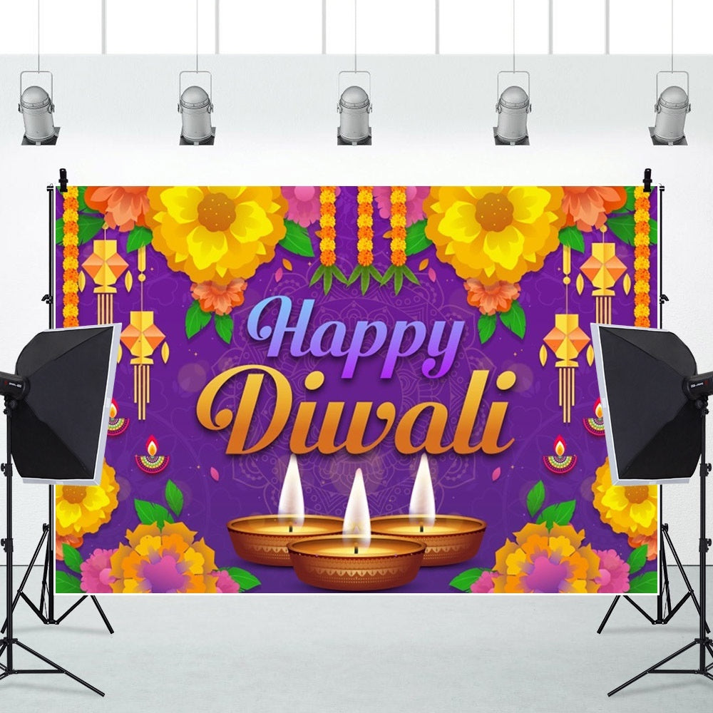 Hanukkah Diklight Festival Scene Atmosphere Photo Material Photographic Background Cloth