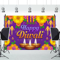 Hanukkah Diklight Festival Scene Atmosphere Photo Material Photographic Background Cloth