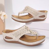 Flip-Flops Casual Wedge Platform Beach Shoes