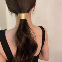 Simple Metal Style Texture Design Hair Accessories