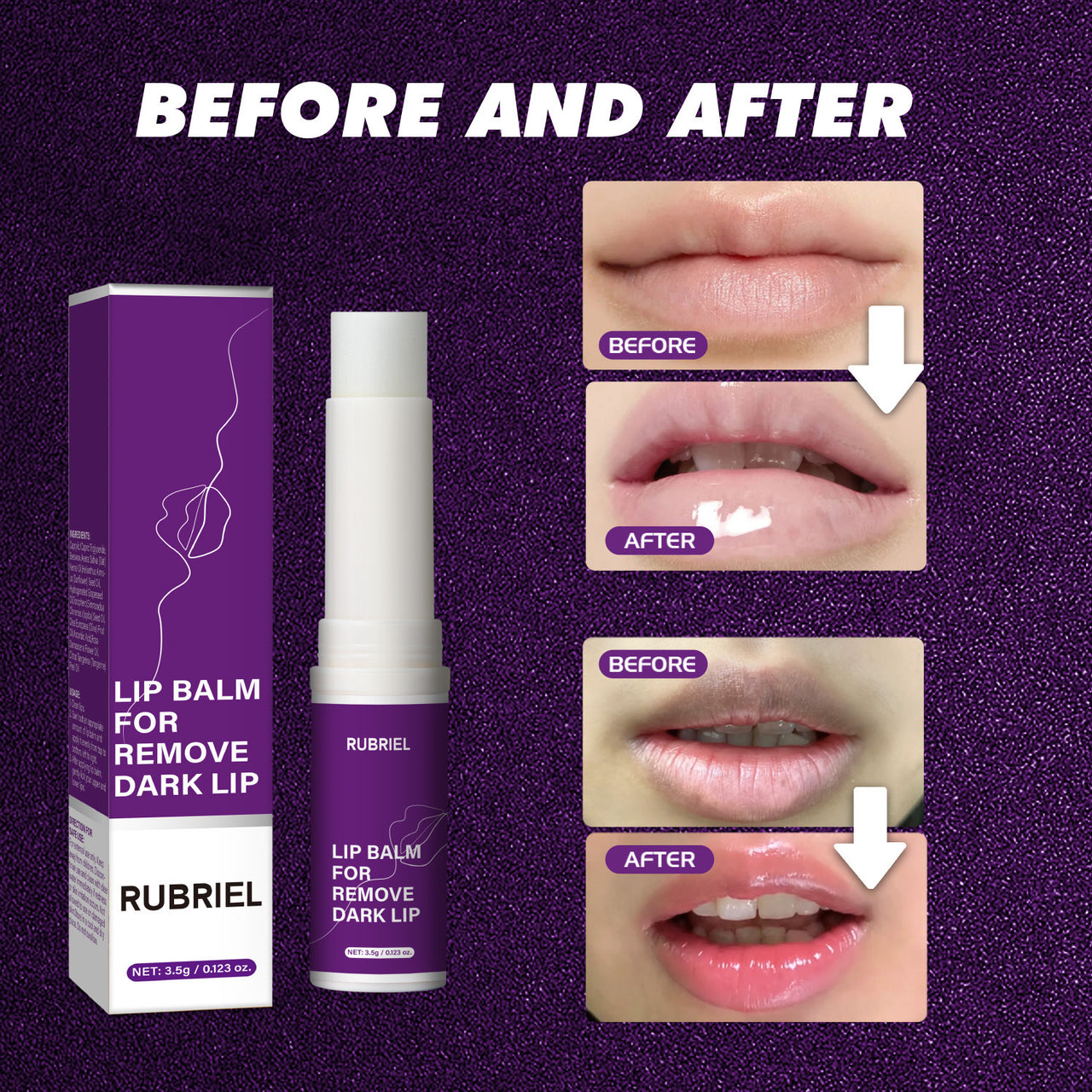 Ladies, Men's Universal New Blackening Lipstick