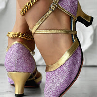 Fashion Soft Bottom Women's Latin Dance Shoes