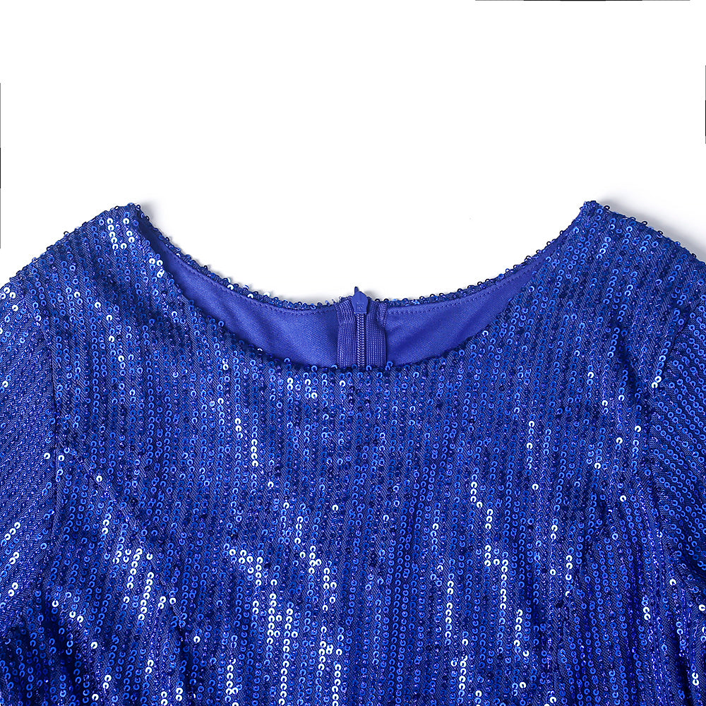 New African Sequined Banquet Evening Dress