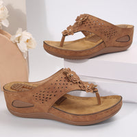 Flip-Flops Casual Wedge Platform Beach Shoes