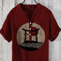 Men's Digital Printing Casual Fashion Personality Shirt