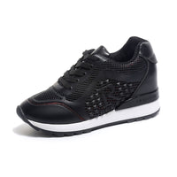 Net red increased casual white shoes