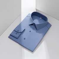 Three-proof Shirt Men's Long-sleeved Bamboo Fiber