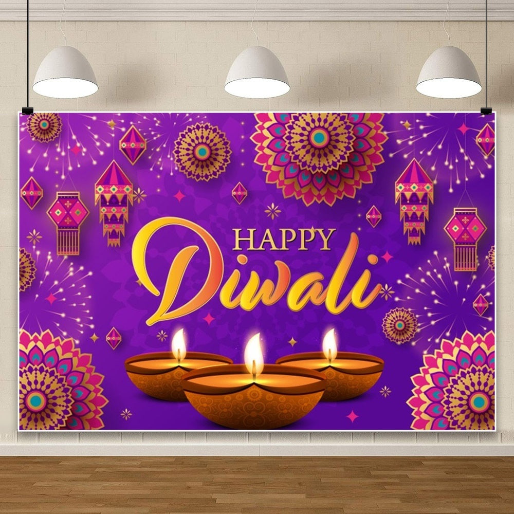 Hanukkah Diklight Festival Scene Atmosphere Photo Material Photographic Background Cloth