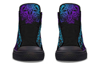 Printed Couple High-top Canvas Shoes