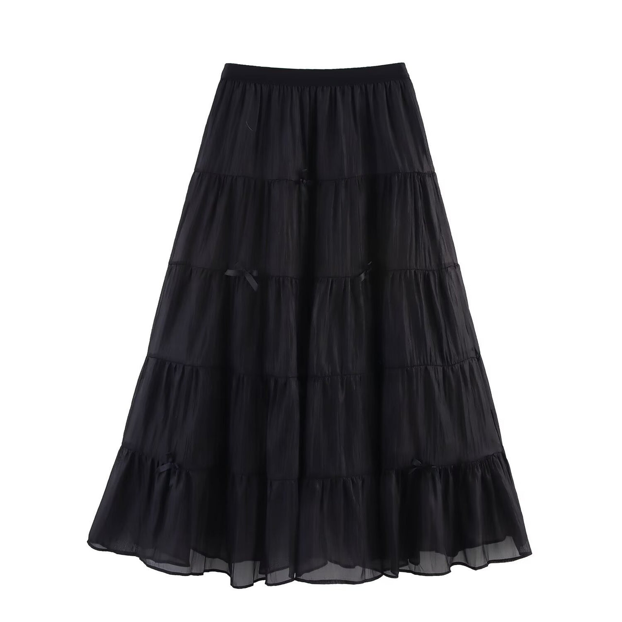 Three-dimensional Bow Fairy Multi-layer Gauze Gauze Skirt Cake Dress
