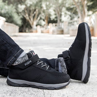 Warm middle-aged parents shoes