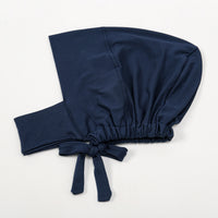 Milk Silk Elastic Sleeve Neck Solid Color Base Small Hat