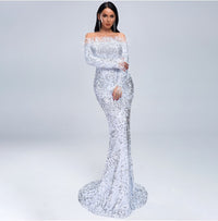 evening dress with a special touch of elegance