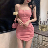 Hip-wrapped Pleated Skirt For Women