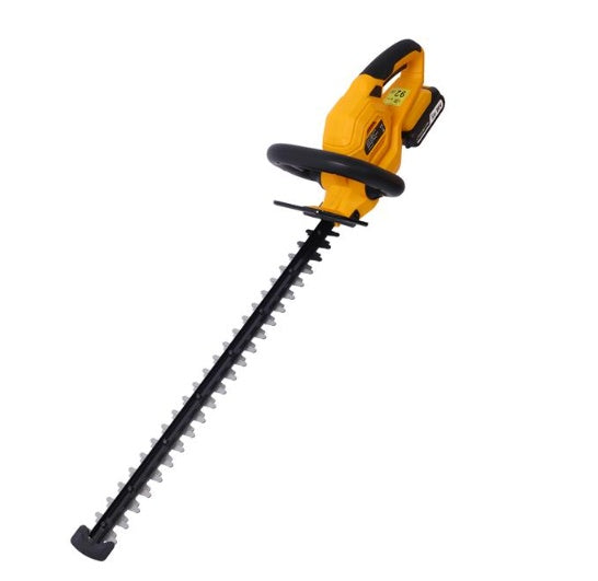 20V Cordless Hedge Trimmer, 22 Inch Steel Blade, Shock-absorbing, Including Battery And Charger