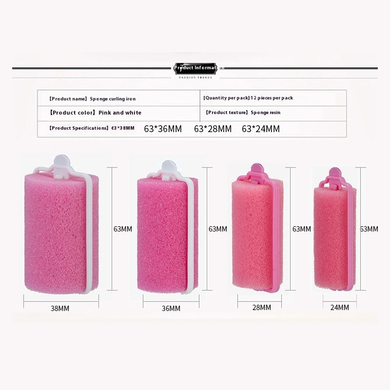 Sponge Stick Hair Curler Big Wave Hair Curler Hair Tools