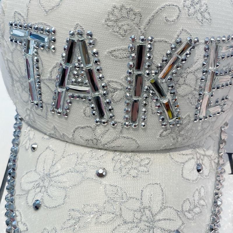 Rhinestone TAKE Women's Baseball Cap Summer Lightweight Breathable