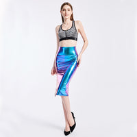 Hip Skirt All-match Tutu Split Middle Women