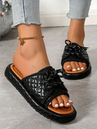 Women's Sandals Plus Size Lace Up Slippers