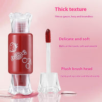 Velvet Matte Discoloration Resistant Glass Lip Lacquer