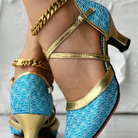 Fashion Soft Bottom Women's Latin Dance Shoes