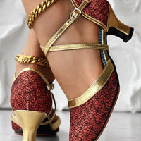 Fashion Soft Bottom Women's Latin Dance Shoes