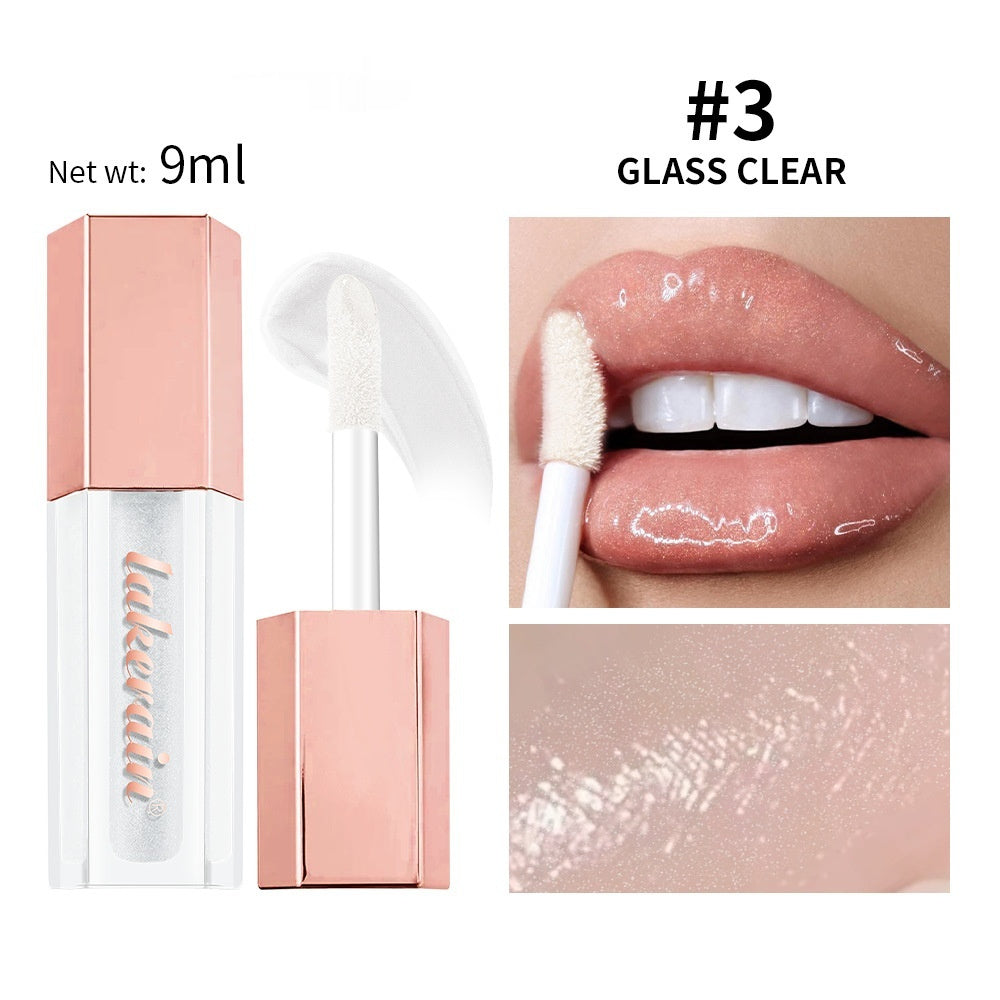 Lip Lacquer Water Light Flashing Mirror