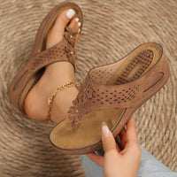 Flip-Flops Casual Wedge Platform Beach Shoes
