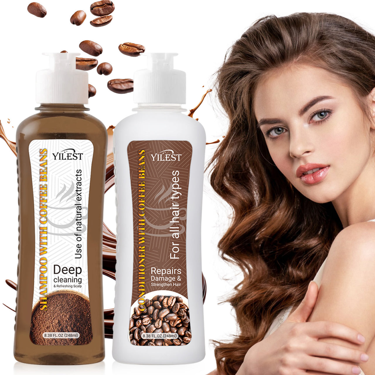 Nourishing Hair Improve Frizzy Hair Dry Hair Shampoo Suit