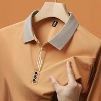 Men's Short-sleeved T-shirt Lapel Polo Shirt