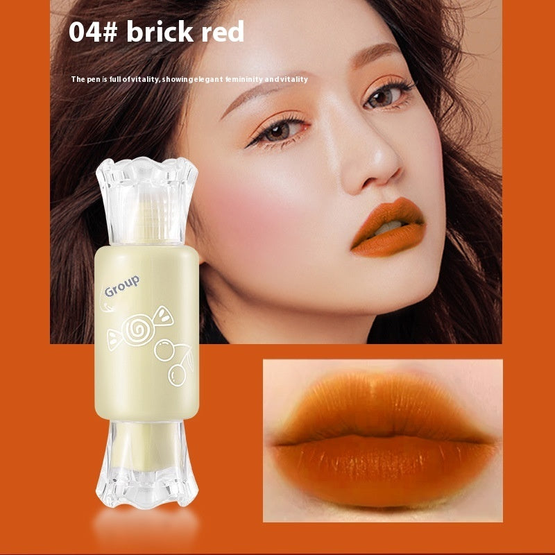 Velvet Matte Discoloration Resistant Glass Lip Lacquer