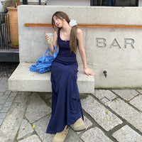 Design Sense Graceful Vest Sling Dress