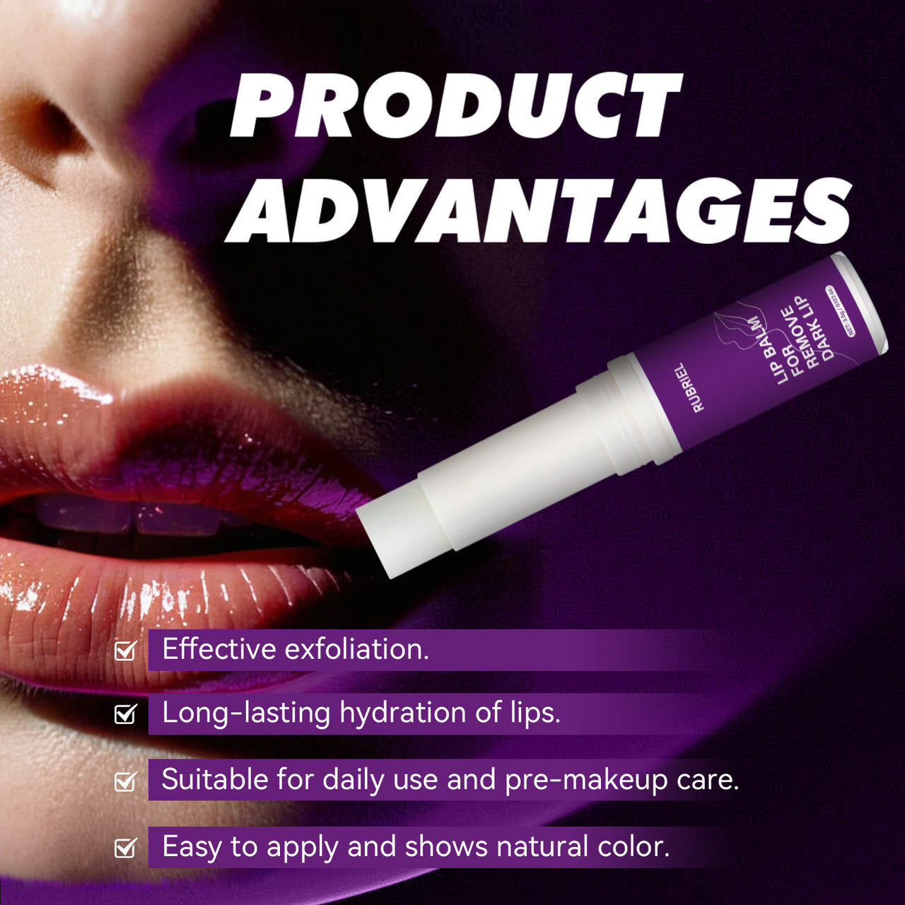 Ladies, Men's Universal New Blackening Lipstick