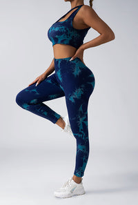 4pack Tie-dye Yoga Pants