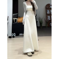 Design Sense Graceful Vest Sling Dress