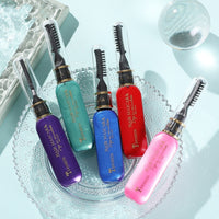 Popular Ear Hanging Highlight Disposable Hair Dye Gradient Color Grandma Gray Blue Purple White Green