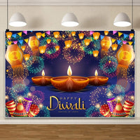 Hanukkah Diklight Festival Scene Atmosphere Photo Material Photographic Background Cloth