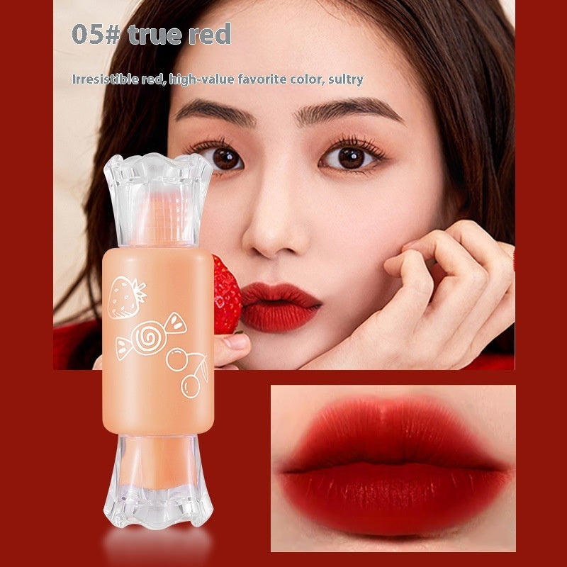 Velvet Matte Discoloration Resistant Glass Lip Lacquer