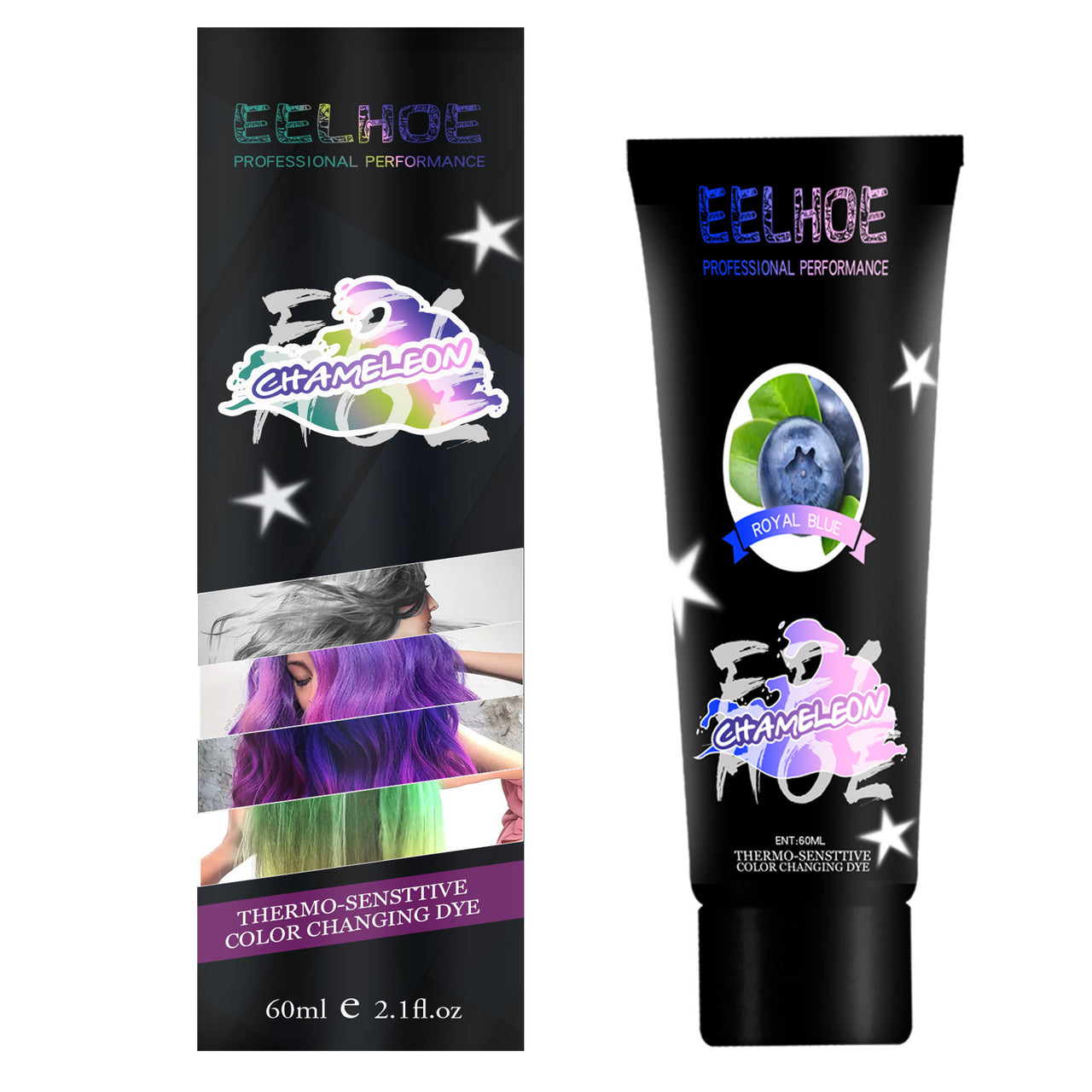 Thermochromic Hair Dye Is Gentle And Does Not Hurt The Scalp