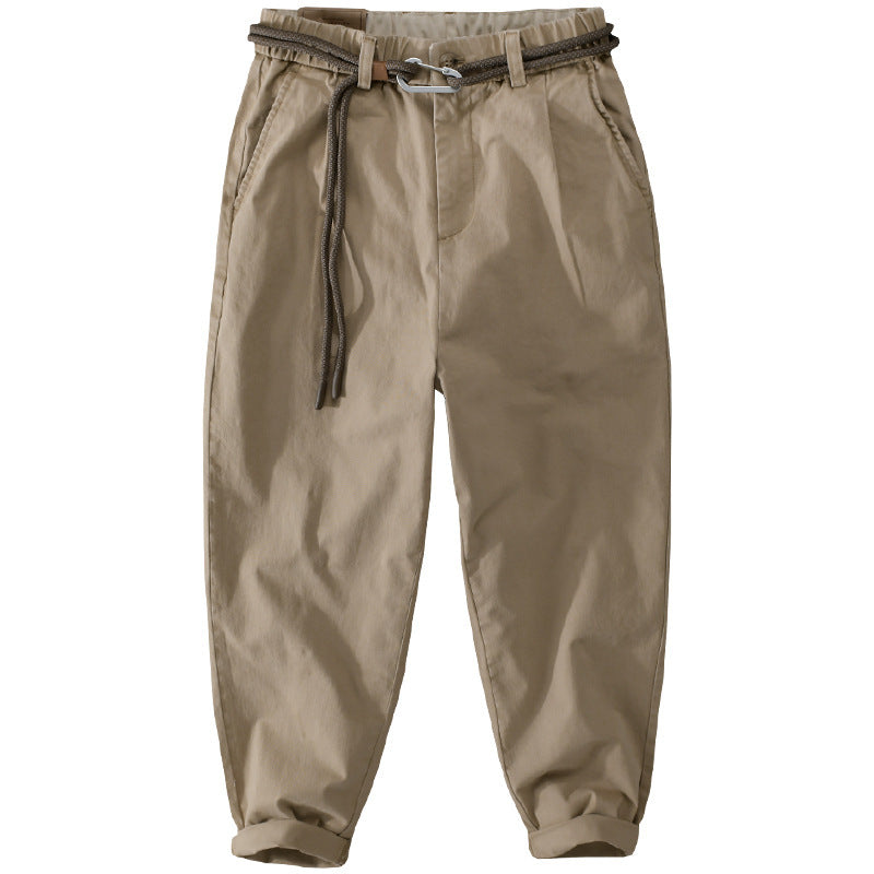 Men's Japanese Overalls Loose Casual Pants