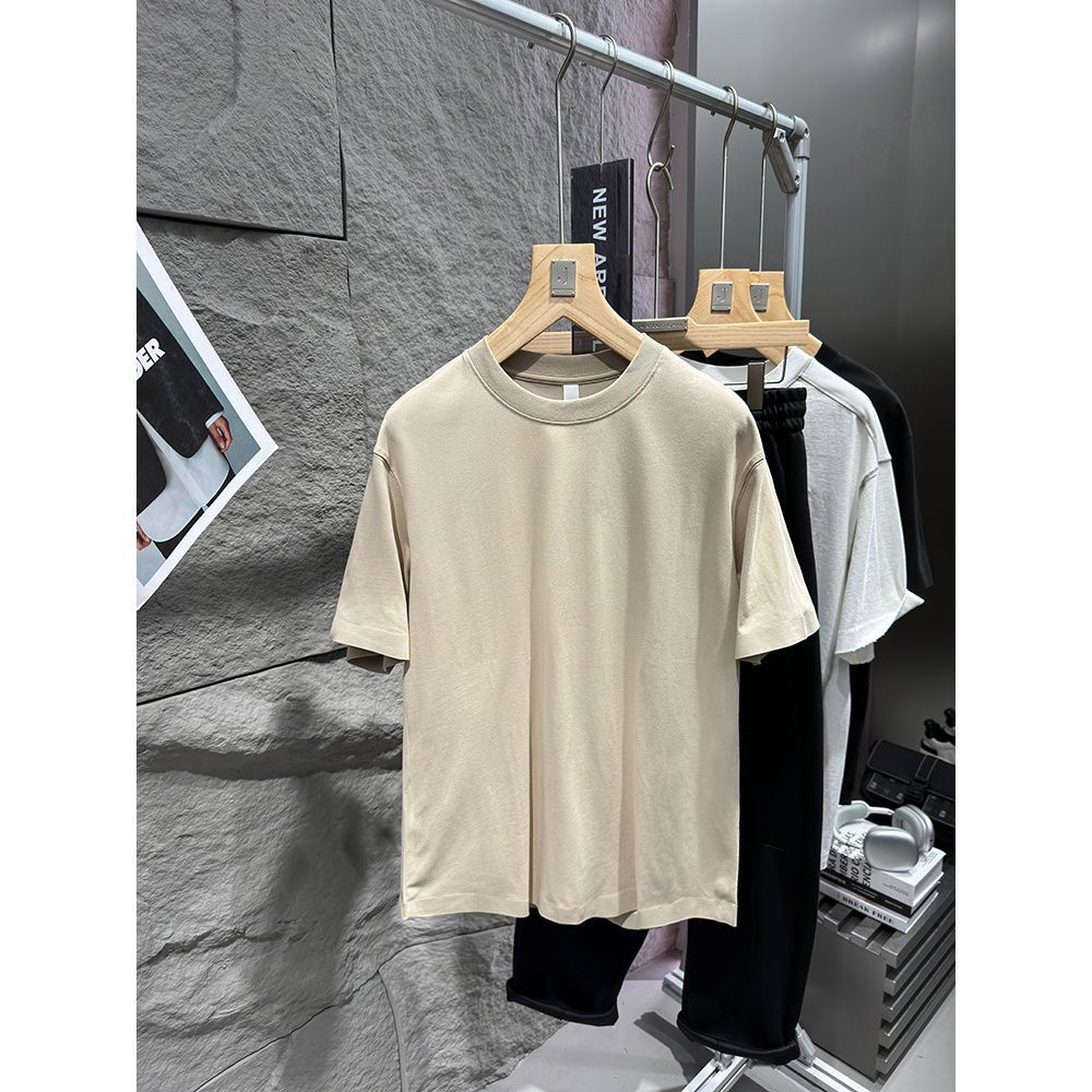 Luxury Quick-drying Hooded Simple Men's Short Sleeve