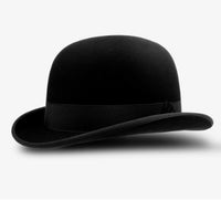 Elegant Bow Curling Woolen British Vintage Top Bucket Hat