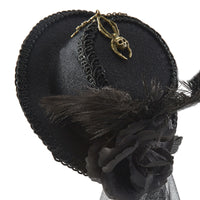 Ladies Fashion Personality Steampunk Mesh Billycock