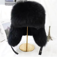 True Fox Fur Lei Feng Full With Hat