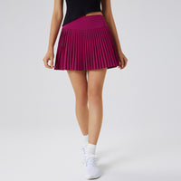 Women's Fashion Yoga Pleated Sports Skirt