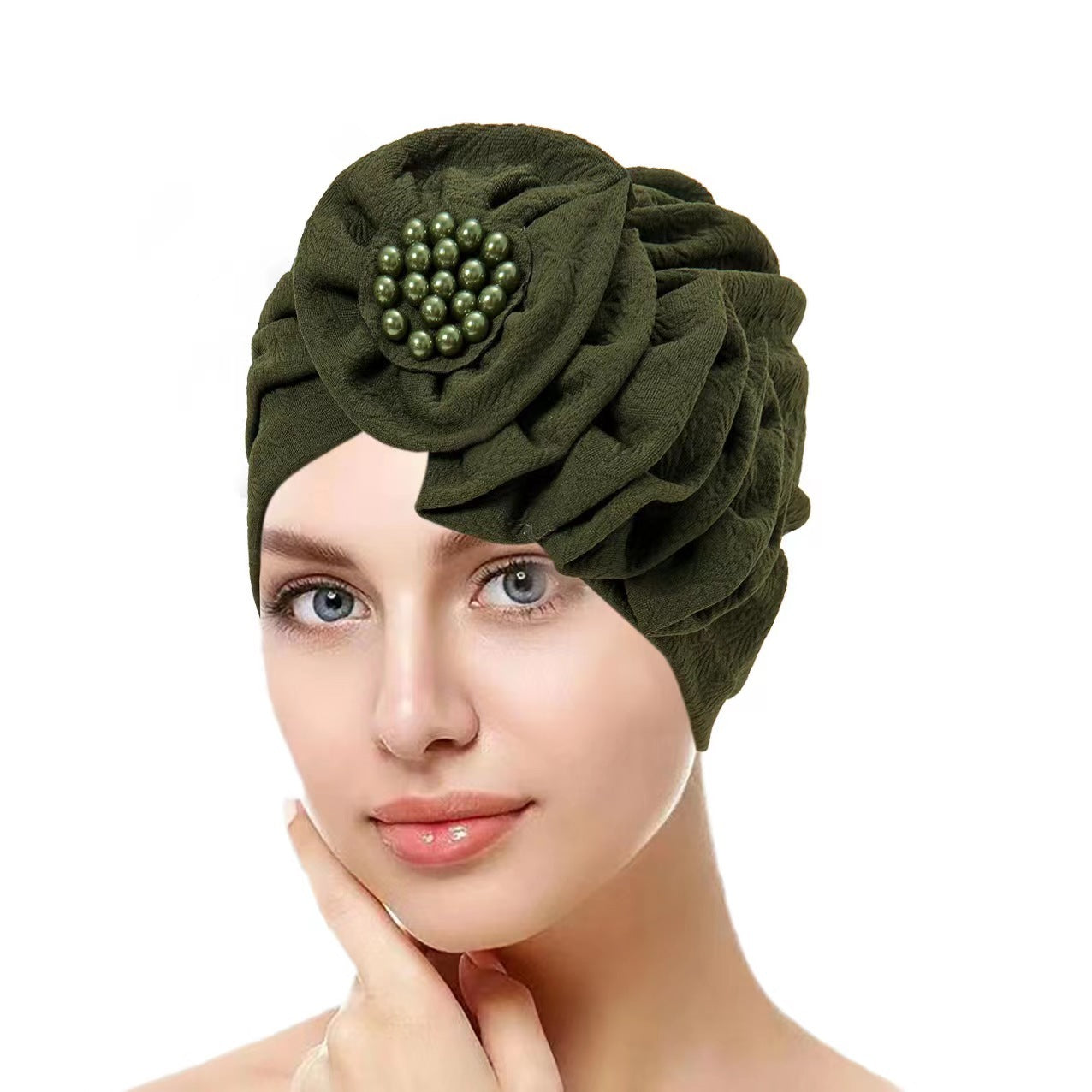 Multicolor Nucellus Flowers Discount Strip Toque