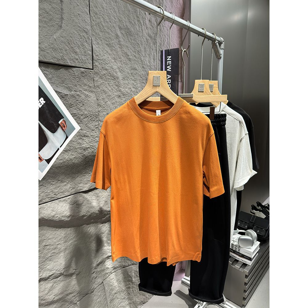 Luxury Quick-drying Hooded Simple Men's Short Sleeve