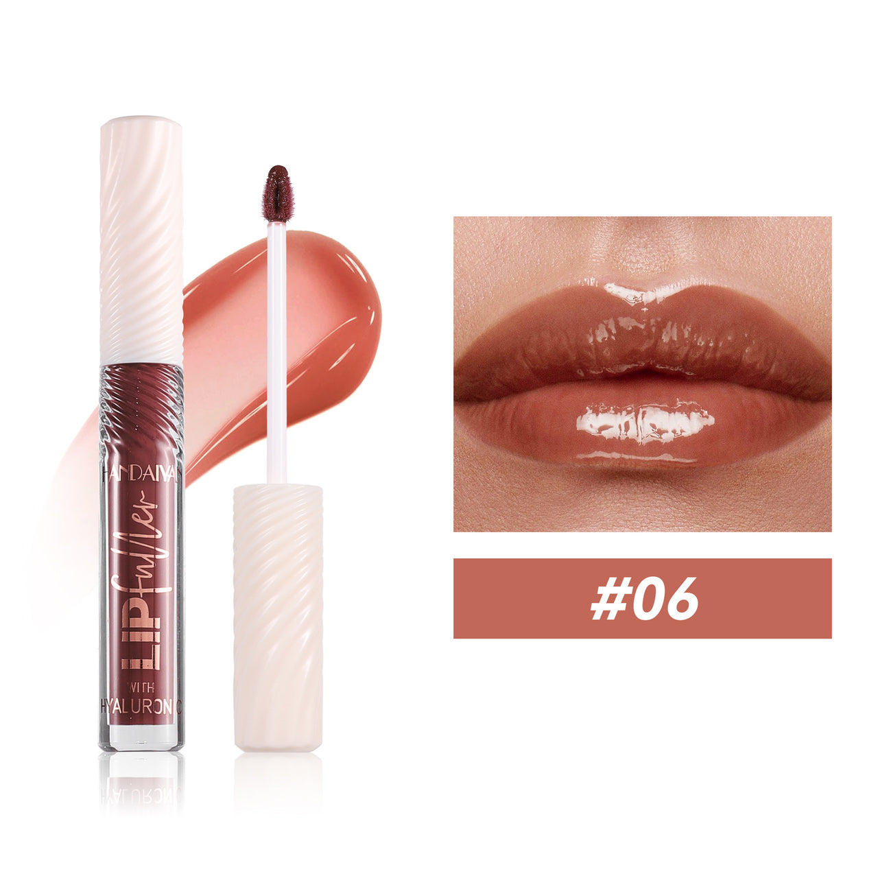 Long-Lasting Moisturizing Easy To Color Hyaluronic Acid Lip Lacquer
